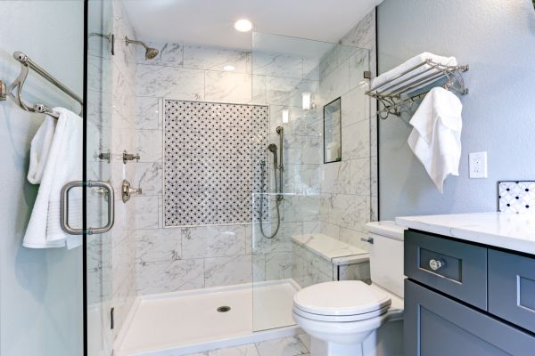 Shower Base Installation in Rogers
